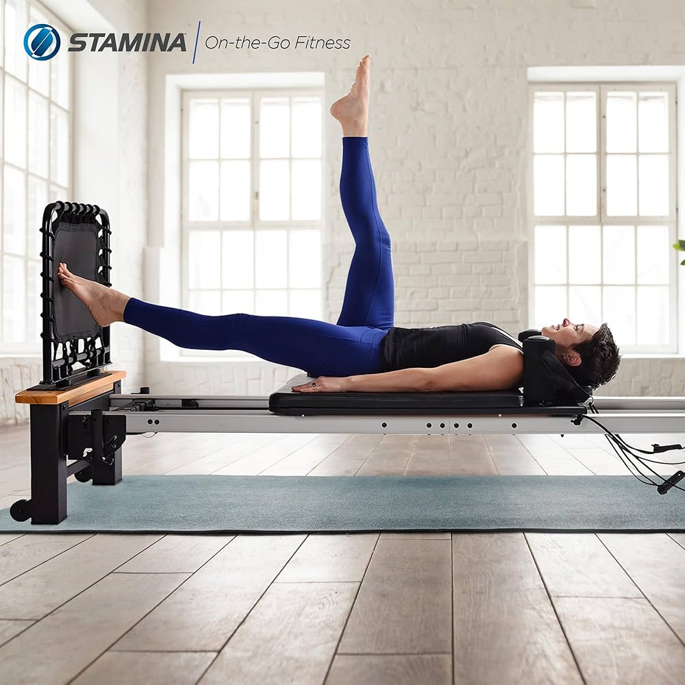 Amazon.co.jp: Stamina ピラティスリフォーマー、ホームワーク